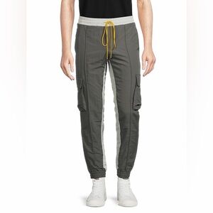 Rhude Gray Cargo Joggers